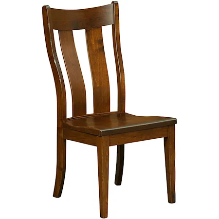 Richfield Side Chair with Contoured Back